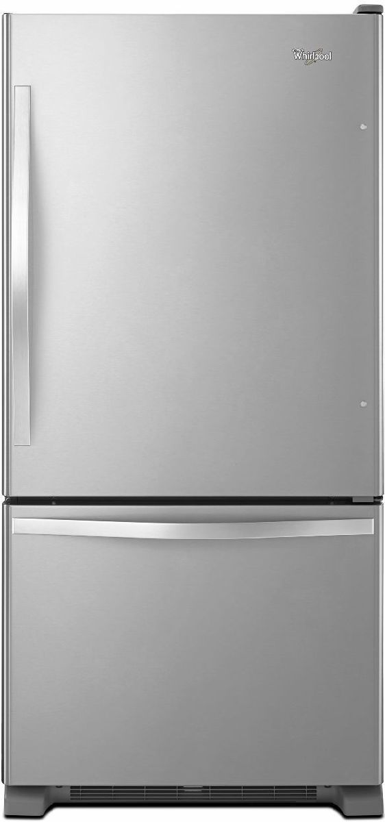 Whirlpool 22.1 cu. ft. Stainless Steel Bottom Freezer Refrigerator
